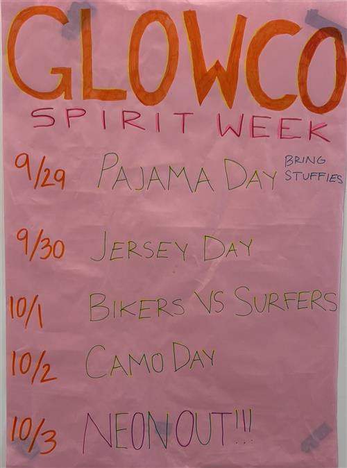 Spirit Week Flyer