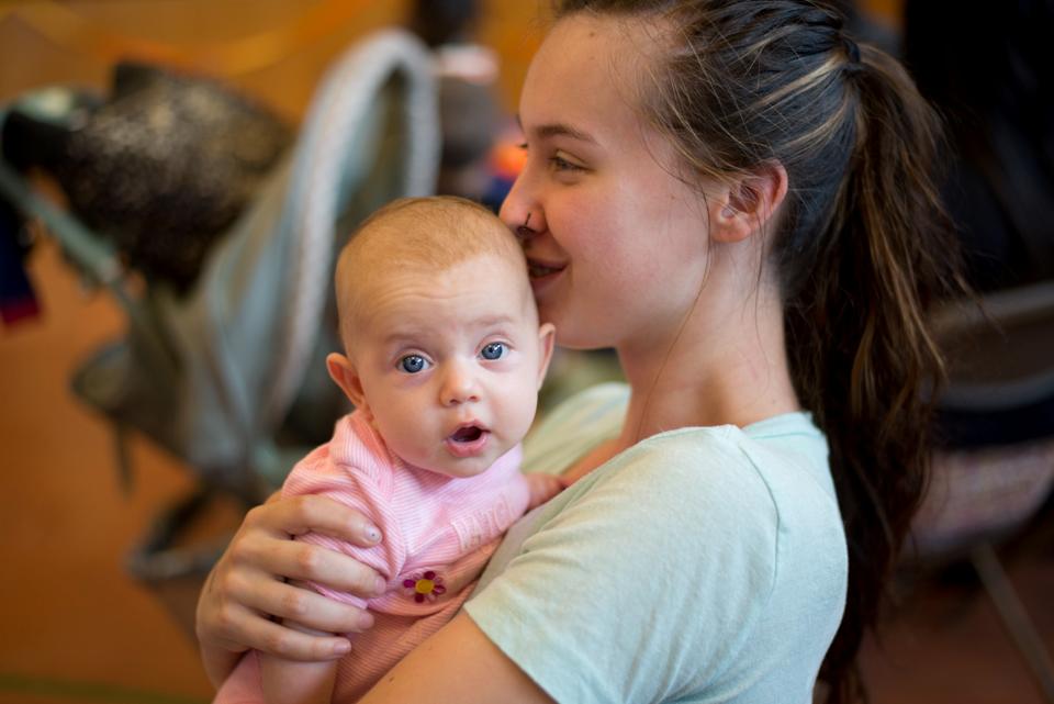 Teen Mother and Infant Teen Mother and Infant