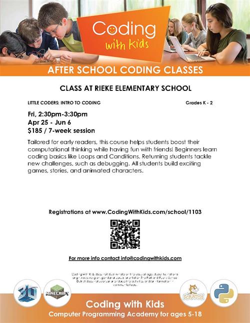 Coding Class After School