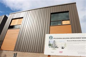 Front of new Phase 4 building