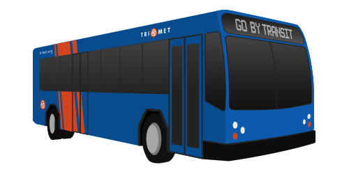 A Trimet bus