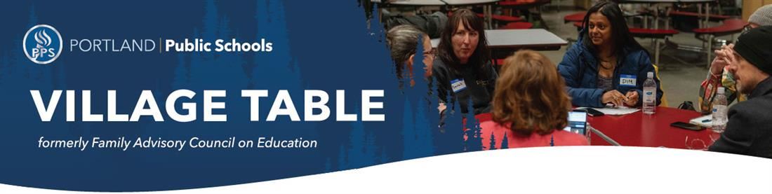 Village Table Banner