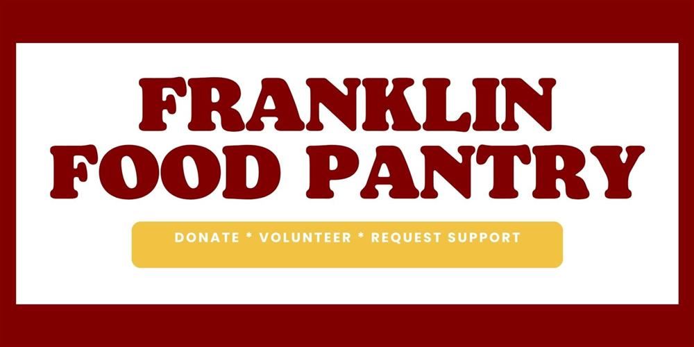 Franklin Food Pantry Banner